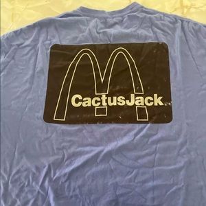 Cactus Jack Travis Scott Mcdonald’s menu shirt 2XL